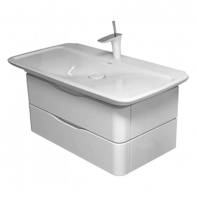 Тумба для ванной Duravit PuraVida (PV6767) белый (100 см) 3