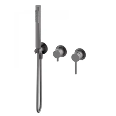 Смеситель для душа Wonzon & Woghand Stick WW-838017-BGM встраиваемый, темный графит 0