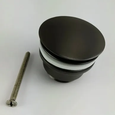 Сливной набор для раковины Teymi Lina T140213 click-clack, графит матовый 9