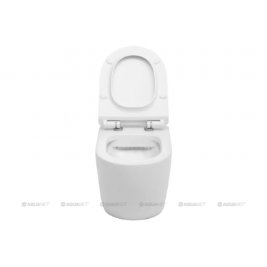 Чаша подвесного унитаза Aquanet Rimless Cetus-W (BL-102N-WHT) микролифт 6