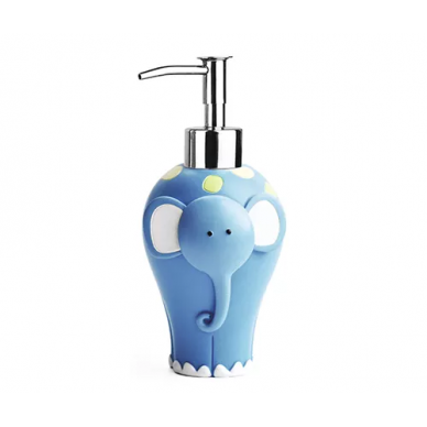 Дозатор для жидкого мыла Wasserkraft Lippe K-8100 (K-8199) (в форме слона) синий 0