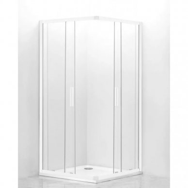 Душевой уголок Cezares Relax AH2 (RELAX-AH-2-120/80-P-Bi) (120x80) рифленое стекло 0