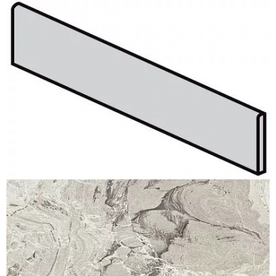 745448 I Marmi di Rex Marble Gray Battiscopa Nat 4.6x60 0