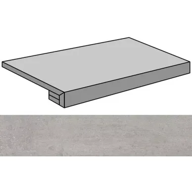 Beton Grey Natural Gradone Rec-90 44.63x89.46 0