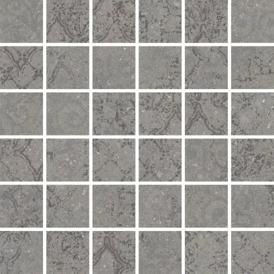60879 Mosaico Trame Piombo 30x30 0
