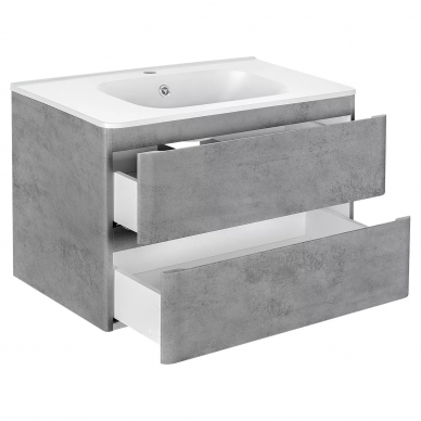 Тумба для ванной Vincea Vico (VMC-2V800BT) 80x47 см, подвесная Beton 5