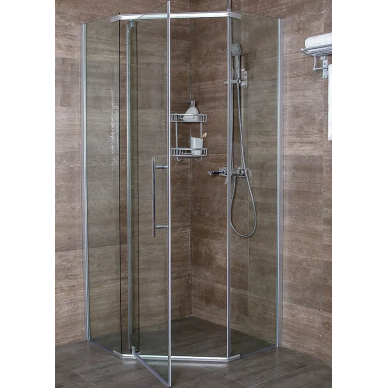 Душевой уголок Erlit Comfort (ER10109V-C1) (90x90x200) без поддона, прозрачное стекло 5