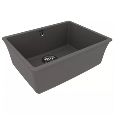 Мойка кухонная Lemark Sinara 540-U (9910077) серый шелк 2