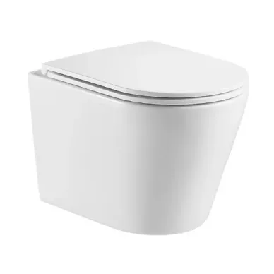 Инсталляция Welt Wasser Bamberg 545 + SALZBACH 043 GL-WT + Bamberg BL в комплекте с унитазом, безободковый, с сидением микролифт 2