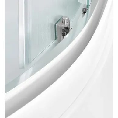 Душевая кабина DTO EM EM4510NGM 100x100x208 см, без крыши, с гидромассажем 6