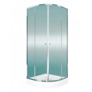 Душевой уголок Teymi Lina T00501 80x80, с поддоном, хром/стекло прозрачное 7