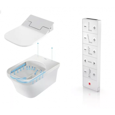 Крышка-сиденье Duravit SensoWash Slim (611000002000300) с функцией биде 8