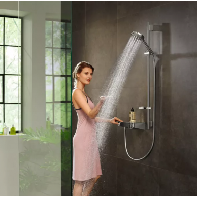 Душевой гарнитур Hansgrohe Raindance Select S 120 3jet PowderRain (27667000) 7