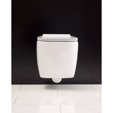 Чаша подвесного унитаза BelBagno Aldina (BB114CH) безободковый 5