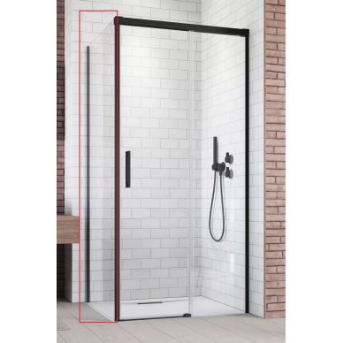 Боковая стенка Radaway Idea Black (387050-54-01L) (90 см) (L) 0