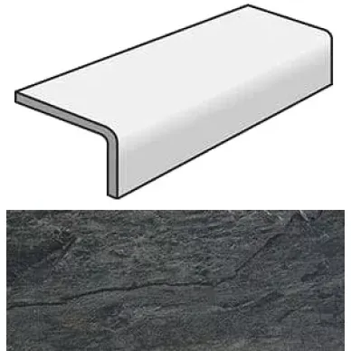 739355 Ardoise Noir Elemento Elle Grip 15x30x4 0