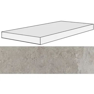 742262 La Roche Grey Ang.Gradino SX 33x120x3 0