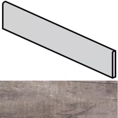 744828 Visions Beige Wood Battiscopa 4.6x60 0
