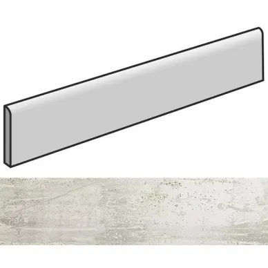 Cast Iron White Natural Rodapie 7.3x59.55 0