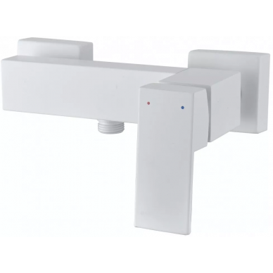 Смеситель для душа Aquanet Blanco (AF420-30W) (белый матовый) 0