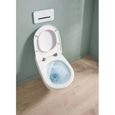 Подвесной унитаз Villeroy & Boch Universo TwistFlush (4670T901) с микролифтом 11