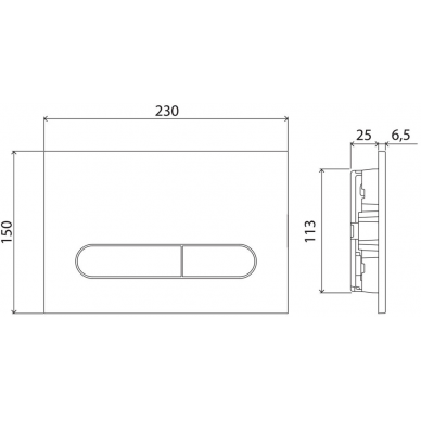 Инсталляция BelBagno Kraft (BB064CHR/BB2111SC/BB002-80/BB007-PR-NERO.M) в комплекте с кнопкой, унитазом и крышкой микролифт (4 в 1) 5