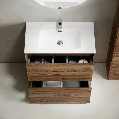 Тумба для ванной Sancos Libra Floor LB80FECH напольная, 79 см, дуб чарльстон 5