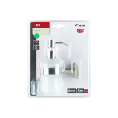 Дозатор для жидкого мыла Fixsen Lux Satin FX-16012 сатин 1