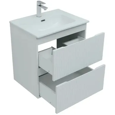 Тумба для ванной Aquanet Джейн 313284 60 см, белая матовая 7