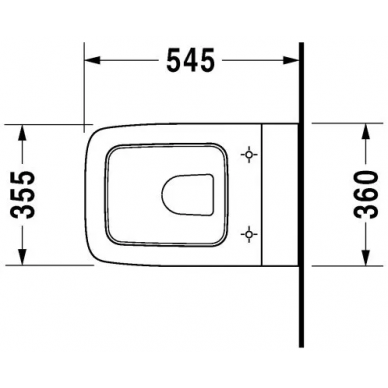 Чаша для напольного унитаза Duravit PuraVida (2119090000) 1