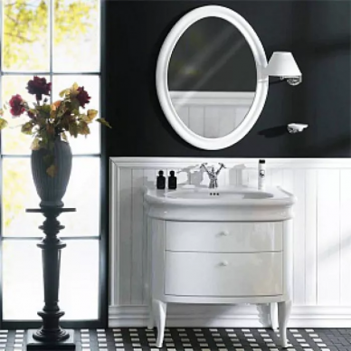 Тумба для ванной Simas Lante (LAM70 bi) (70 см) белый глянцевый 5
