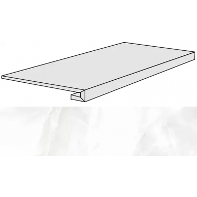 739912 ALABASTRI Madreperla Gradino 33x120x3 0