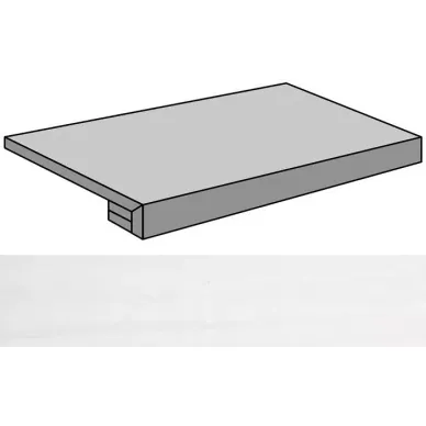 Forma White Stuccato Gradone Rec-120 29.67x119.3 0