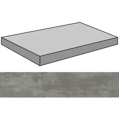 Patina Black Lappato Gradone Rec Ang 29.75x59.55 0