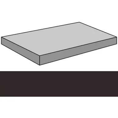 Spectrum Black Sat Gradone Rec Ang 29.75x59.55 0