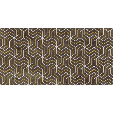 Декор Crystal Fractal коричневый 30х60 0
