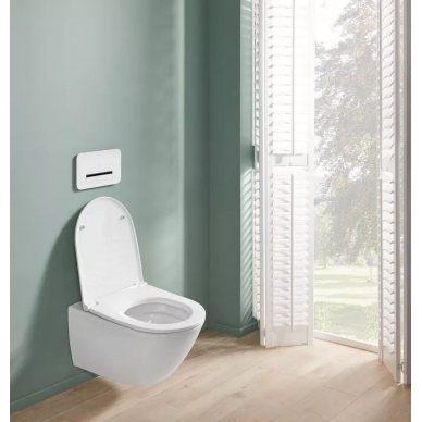 Подвесной унитаз Villeroy & Boch Universo TwistFlush (4670T901) с микролифтом 19