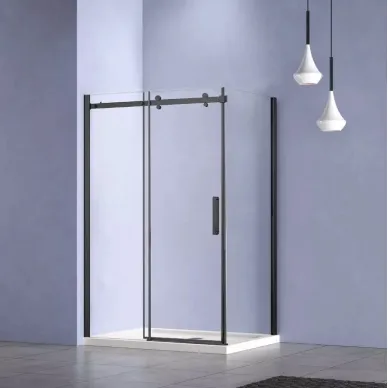 Душевой уголок Vincea Como-N (VSR-4CN9013CLB) 130х90х195 см, профиль черный/стекло прозрачное 2
