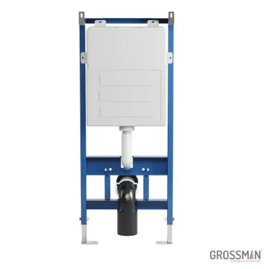 Инсталляция для подвесного унитаза Grossman 900.K31.01.000+клавиша 700.K31.01.000.000+унитаз GR-4411S 7