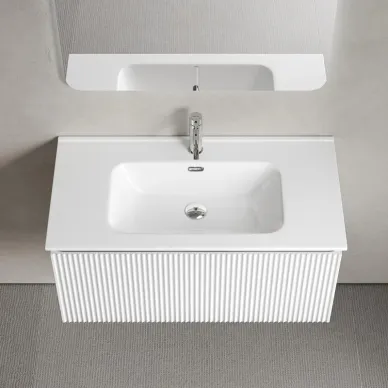 Тумба для ванной Sancos Snob R 1.0 SNR1.090W 90см, bianco 5