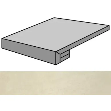 Microcement Beige Natural Gradone Rec 59.55x59.55 0