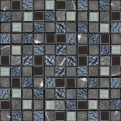 MSD-029 (M4ECTB29) мозаика Стекло+Мрамор 25,8х25,8 300x300 0