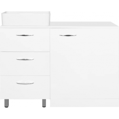Тумба для ванной Style Line Берн (ЛС-000010046) 120 см, со столешницей под стиральную машину 5