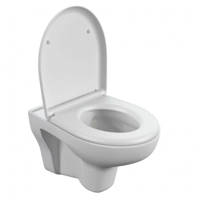 Чаша подвесного унитаза Cersanit Nature New Clean On (S-MZ-NATURE-COn-DL-w) микролифт 11