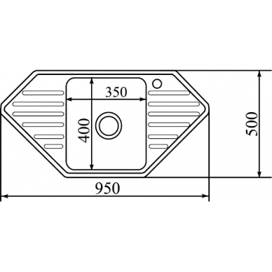 Мойка кухонная Mixline ML (532313) 1