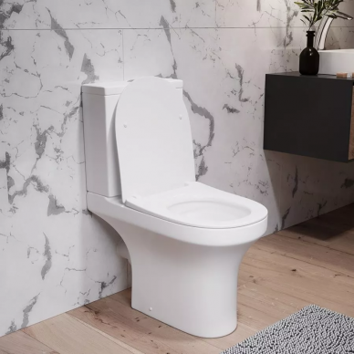 Унитаз напольный Damixa Skyline (DX35C8600SC) безободковый, с микролифтом 6