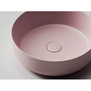 Раковина накладная Ceramicanova Element (CN6022MP) 39 см, розовый матовый 5
