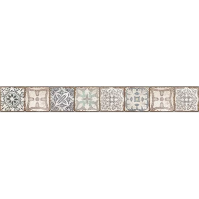 MA1J452DT Majolika Brown бордюр многоцветный 8x60 0