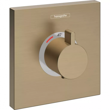 Термостат для душа Hansgrohe ShowerSelect Highflow (15760140) бронза 0
