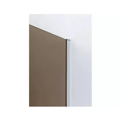 Душевой уголок Cezares Slider (SLIDER-AH-1-80-70/80-BR-Cr) 80x80 см, профиль хром/стекло бронзовое 5